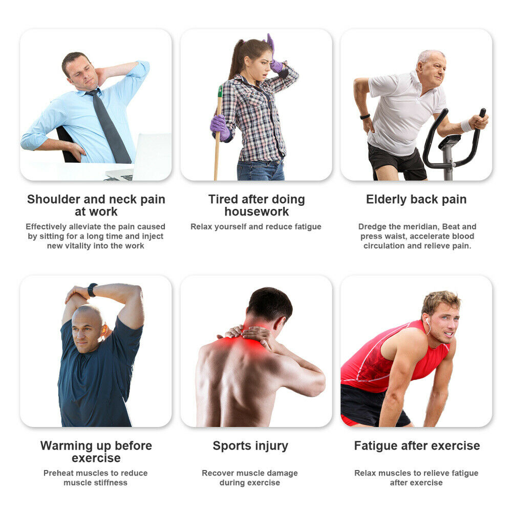 NEW Super High Power 30 Speed XL Massage Gun 6 Heads Muscle  with Carry Case Bag NEW Super High Power 30 Speed XL Massage Gun 6 Heads Muscle  with Carry Case Bag